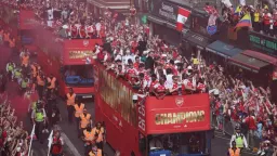 Arsenal Celebrated with Victory Parade After Premier League Title Win