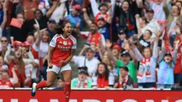 Arsenal Claims Narrow 2-1 Win Over Lyon in Champions League Semi-Final