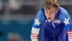 Stolz Takes Silver in 1500m Speedskating, Adds to Olympic Medal Haul