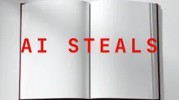 Authors Protest AI Copyright Theft with 'Empty Book' at London Fair