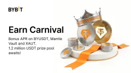 Bybit Expands Earn Carnival With Bonus APR and $1.2M USDT Prize Pool
