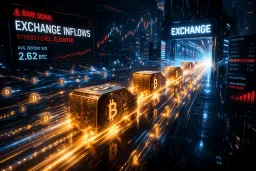 Bitcoin Whale Activity Surges: Average Exchange Deposit Hits 2.62 BTC