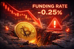Bitcoin Funding Rates Plunge: Signals Potential Short Squeeze