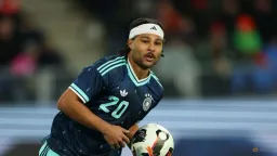 Bayern Munich Star Gnabry Sidelined Weeks with Adductor Tear