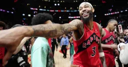 Raptors' Brandon Ingram Leaves Game 5 Early with Heel Injury