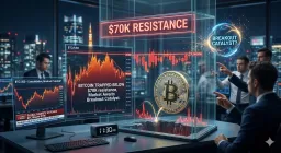 Bitcoin Price Hovering Below $70K, Awaiting Key Catalyst