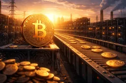 Bitcoin Miner Selling Pressure Hits Three-Year Low