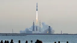 Blue Origin's New Glenn Booster Reused, But Upper Stage Fails