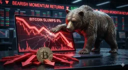 Bitcoin Price Plummets Over 5%, Bearish Sentiment Dominates