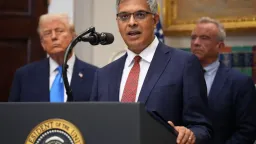 NIH Director Jay Bhattacharya to Oversee CDC Amid Criticism