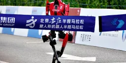 Chinese Robot Shatters Human Half-Marathon Record in Beijing