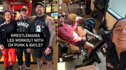 CM Punk & Bayley's WrestleMania Leg Workout: A Coach's Perspective