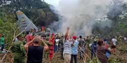Colombian Military Plane Crash Kills 66