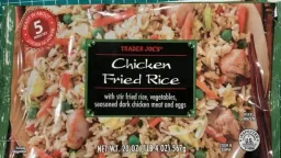 Trader Joe's Chicken Fried Rice Recalled Over Glass Contamination