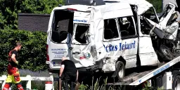 Train Tears Through Minibus in Belgium, Killing 4