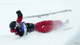 Olympic Champion Sharpe Out of Halfpipe Final After Crash
