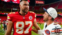 Chris Jones Clashes with Analyst Over Travis Kelce's Future