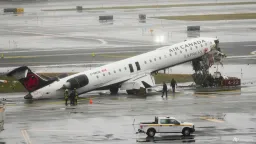 Jet Crash Kills Two as Trump Deploys ICE to Airports
