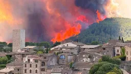 Wildfire Ravages Historic French Village of Cotignac, Destroys 60 Homes
