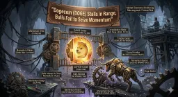 Dogecoin Stalls Below $0.0980 as Bulls Lose Steam