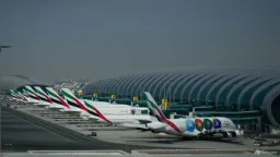 Dubai International Airport Halts Flights After Drone Attack Ignites Fuel Tank Fire