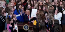 Trump Administration Marks Year of Enforcing Women's Sports Ban on Biological Males