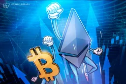 ETH/BTC Ratio Surges to 10-Week High, Ether Outpaces Bitcoin