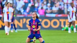 Pajor Ends Heartbreak, Wins Champions League with Barcelona