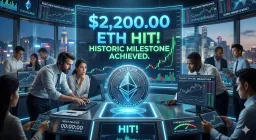 Ethereum Surges Past $2,200, Analysts Eye Further Upside