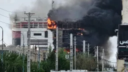 Deadly Fire at Commercial Complex Near Tehran Kills 11