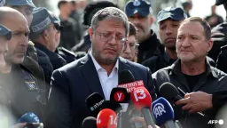 France Bans Israeli Minister Ben Gvir Over Treatment of Activists
