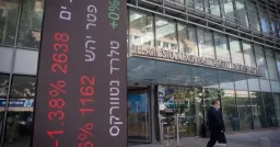 Israel's Financial Markets Are World's Worst Performers Amid Geopolitical Tensions