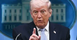 Trump's Iran Threat Sparks Silence from GOP, Calls for Removal from Democrats
