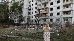 5 Dead in Major Russian Attack Across Ukraine, Officials Report
