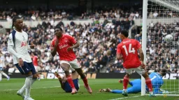 Nottingham Forest Rises with 3-0 Win Over Spurs
