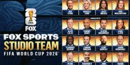 FOX Sports Assembles All-Star Studio Team for 2026 World Cup