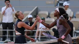 Coco Gauff Ousted, Sabalenka Reaches 100 Wins At French Open