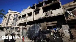 Israeli Strike in Gaza City Kills at Least 10, Including Children, Targeting Hamas Commander