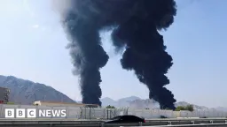 Iran Drone Attacks Target UAE Oil Port and Airport