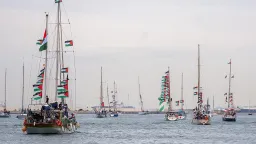 New Flotilla Challenges Gaza Blockade Amid Interception Fears