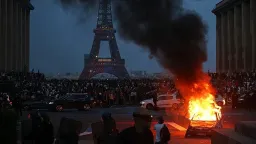 Paris Violence Erupts After PSG's Champions League Win, Hundreds Detained