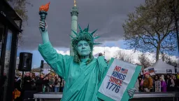 Millions Protest Against Trump on 'No Kings' Day