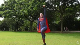 Singapore’s Superman: Expatriate Runner Channels Past Trauma Into Charity Advocacy