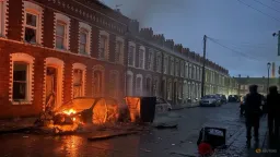 Belfast Erupts in Anti-Immigrant Riots Following Knife Attack