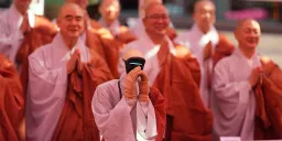 AI Robot 'Gabi' Becomes Buddhist Monk in Seoul Ceremony
