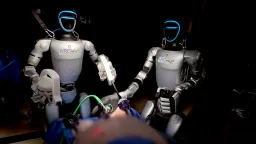 Surgeons Teleoperate Humanoid Robots in World-First Live Animal Surgery