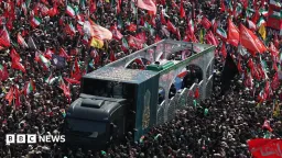 Massive Crowds Honor Khamenei in Tehran as Funeral Procession Begins