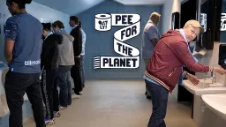 Swedish Football Fans Urinate for the Planet to Tackle Fertilizer Crisis