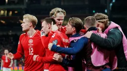 Isaksen's Double Secures Denmark's World Cup Path
