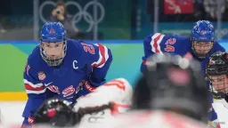 Knight's Last Olympic Goal Secures Gold for U.S. Women's Hockey
